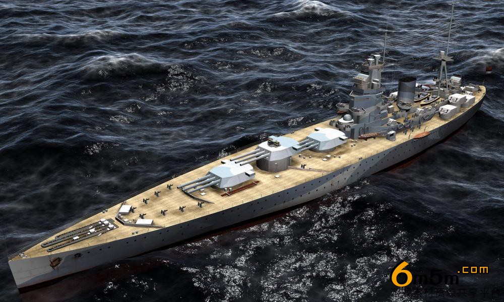 南岸纳尔逊军舰模型
